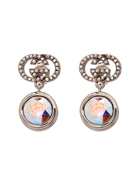 gucci earrings blue|cheapest gucci earrings.